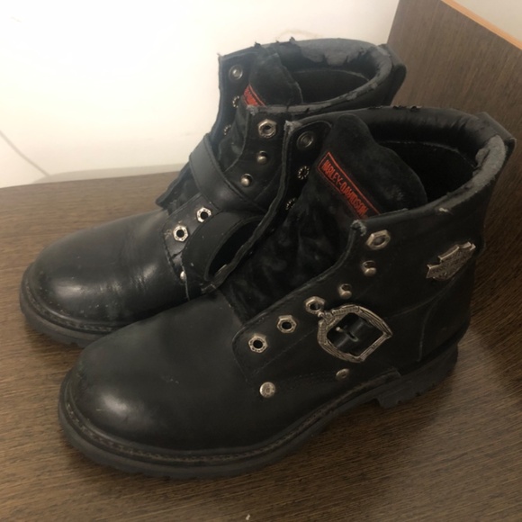Harley Davidson boots size 8.5 - Picture 2 of 2